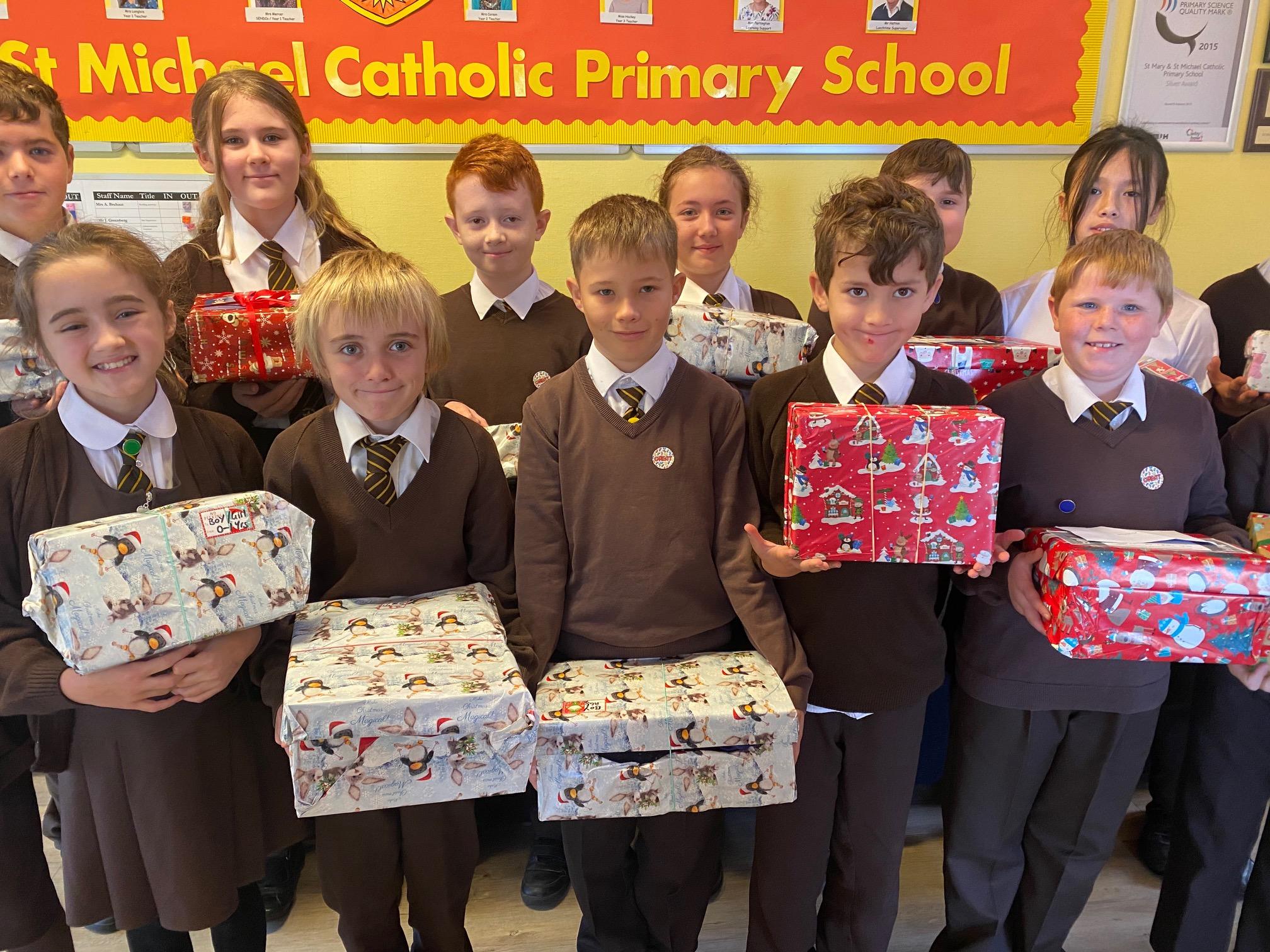 Shoe Box Appeal 2022 - wishing children in Ukraine and Romania a very happy Christmas